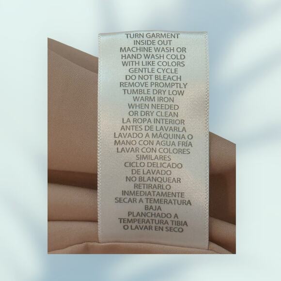 Calvin Klein Red Sleeveless Zipper Front & Back Drop Waist Dress. - Picture 14 of 15